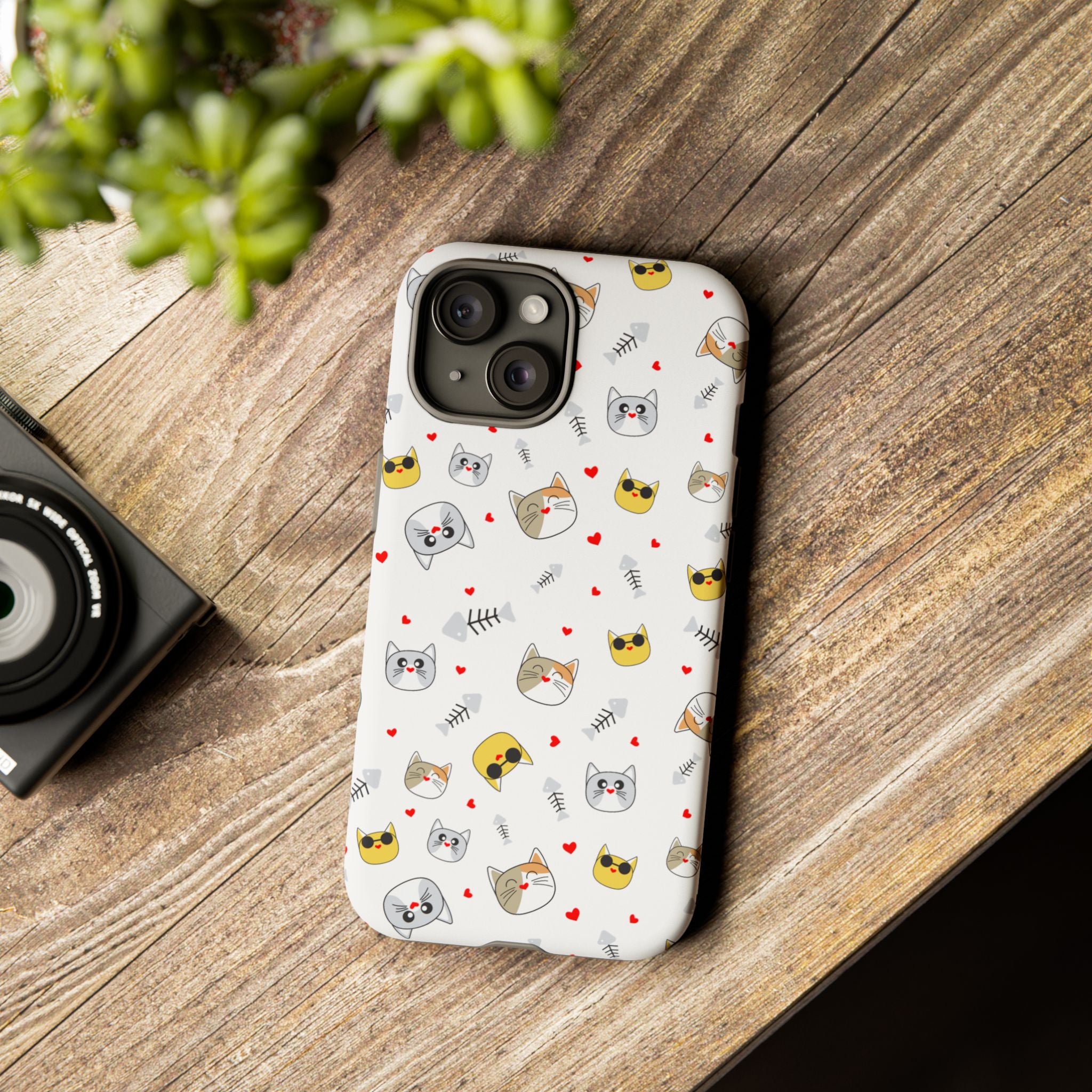 Cute Cat Patterns Phone Case