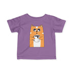 Cute Cat Graphic Infant Tee