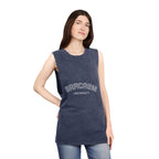 Sarcasm University Unisex Stonewash Tank Top