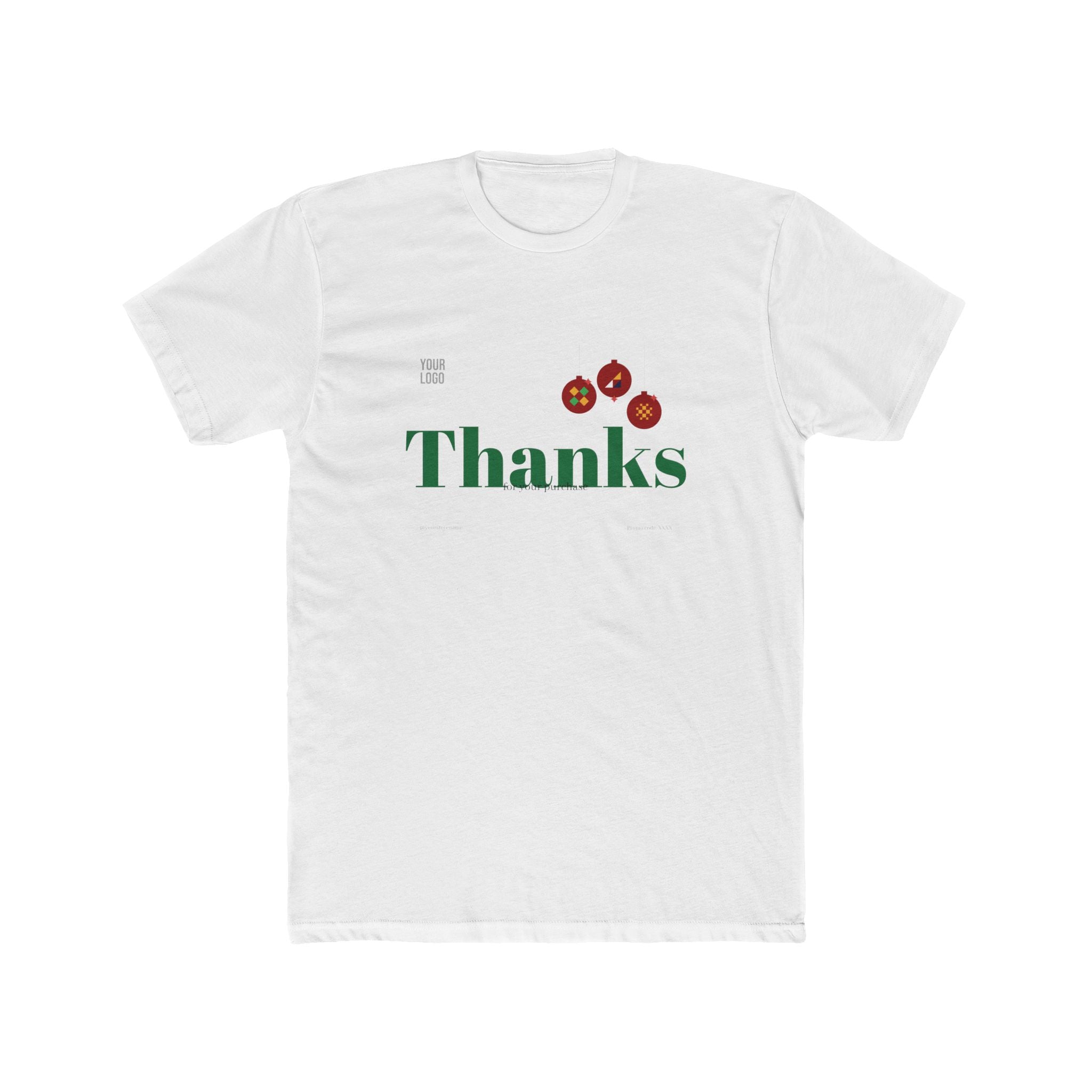 Unisex Cotton Crew Tee