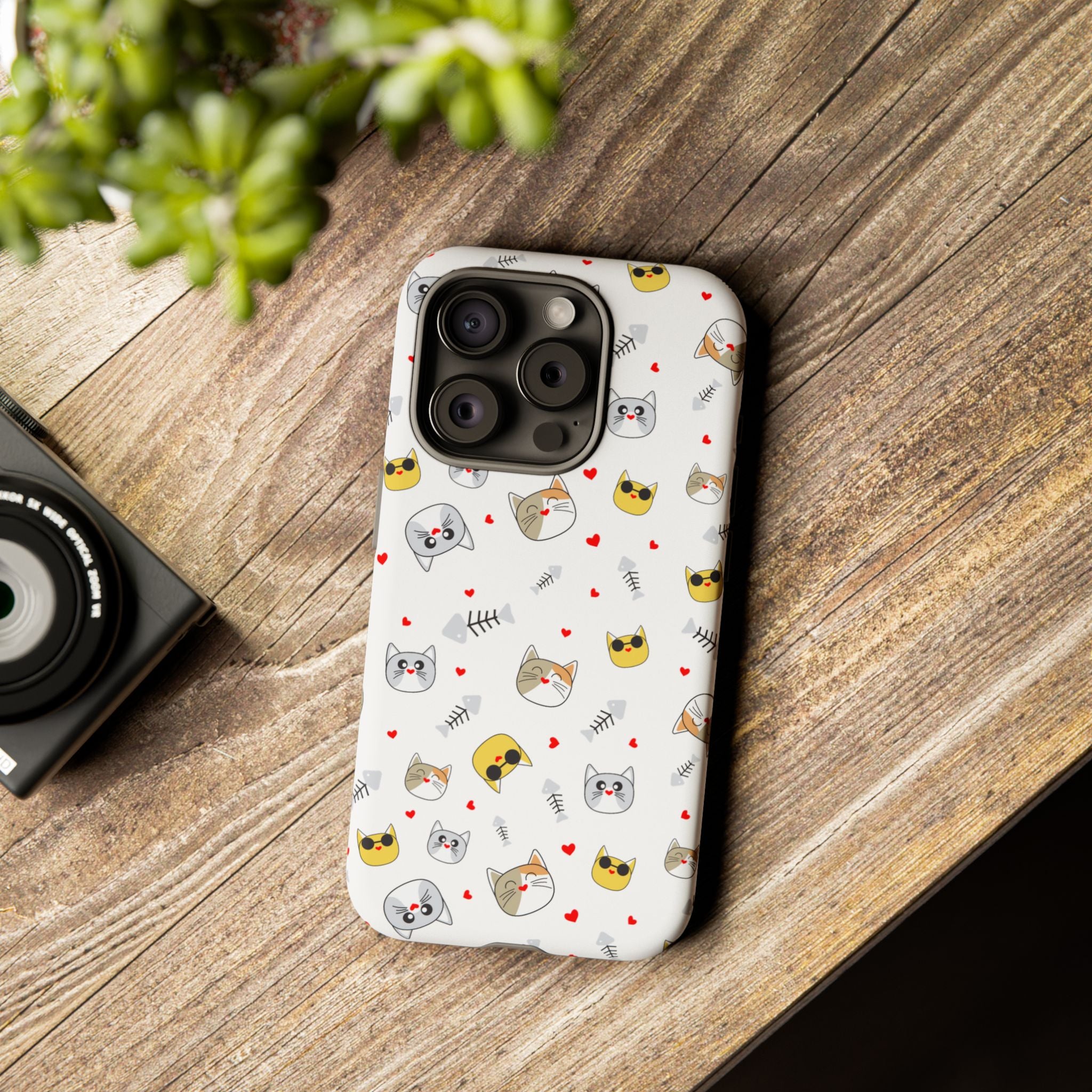 Cute Cat Patterns Phone Case