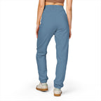Eco-Friendly Garment-Dyed Fleece Sweatpants with Custom Design