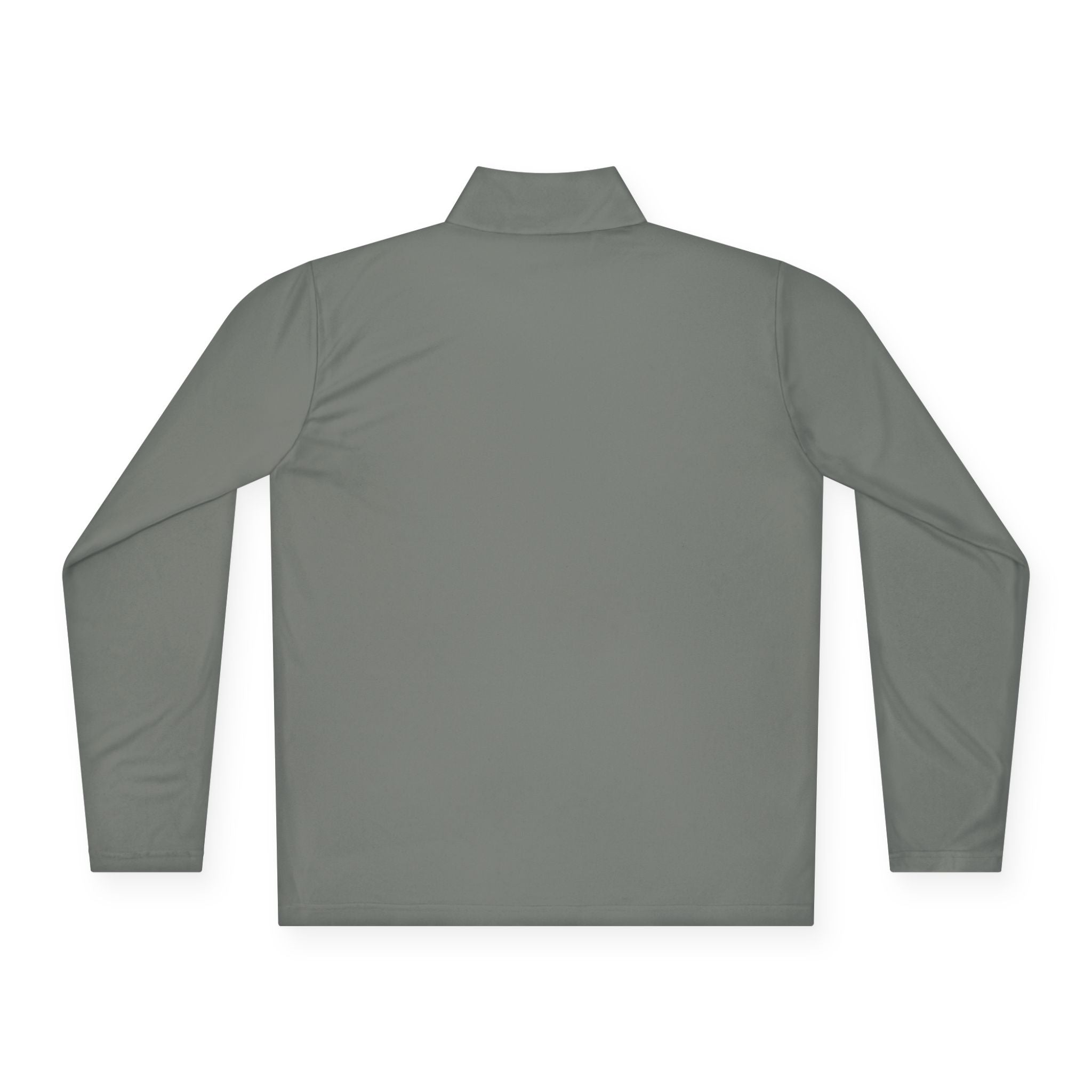 Eco-Friendly Quarter-Zip Pullover with Earth Design