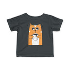 Cute Cat Graphic Infant Tee
