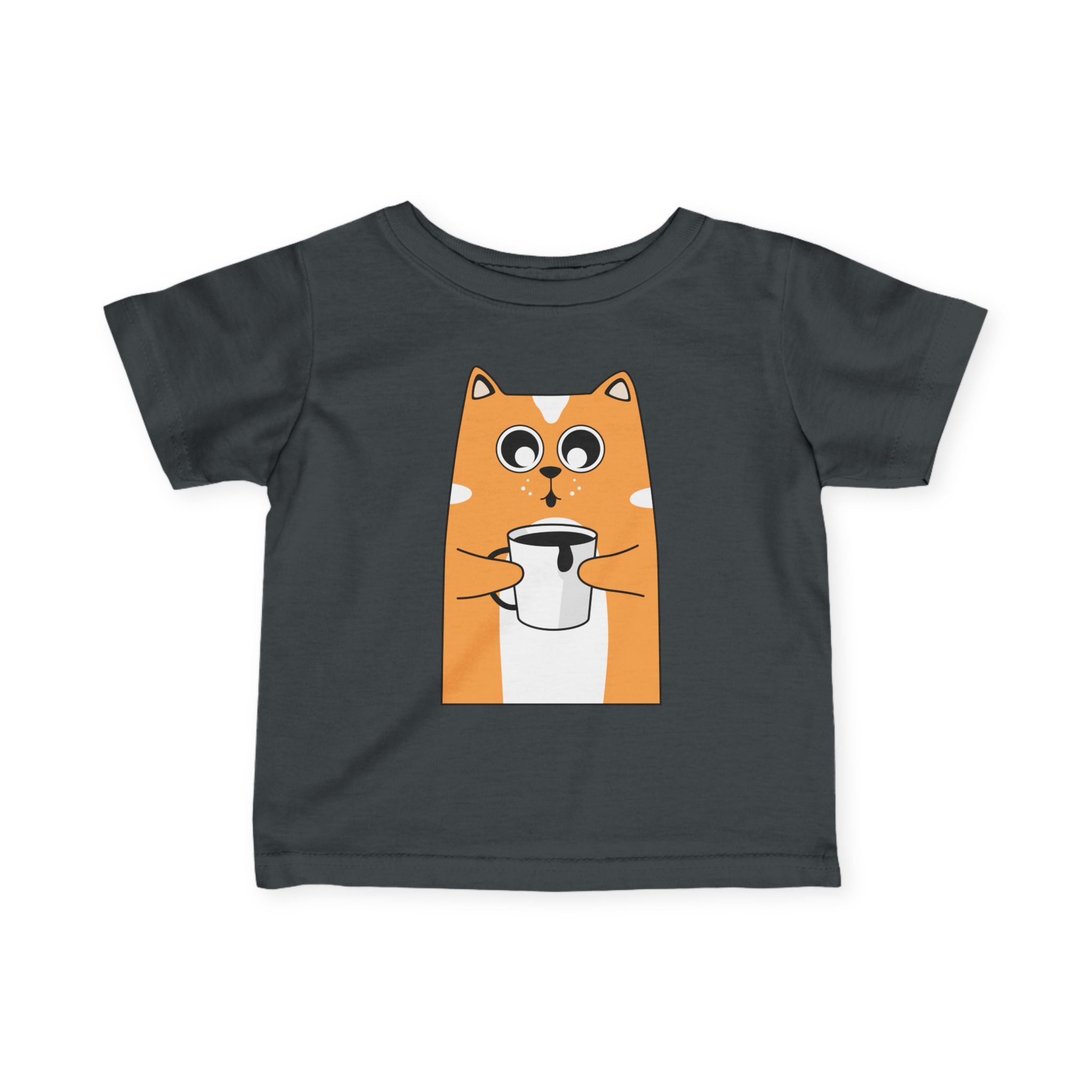 Cute Cat Graphic Infant Tee