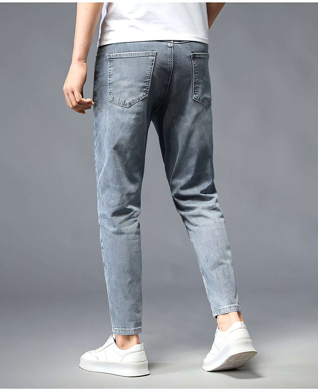 UrbanEase™ Small Feet Jeans Straight-Leg Pants Men