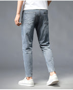 UrbanEase™ Small Feet Jeans Straight-Leg Pants Men
