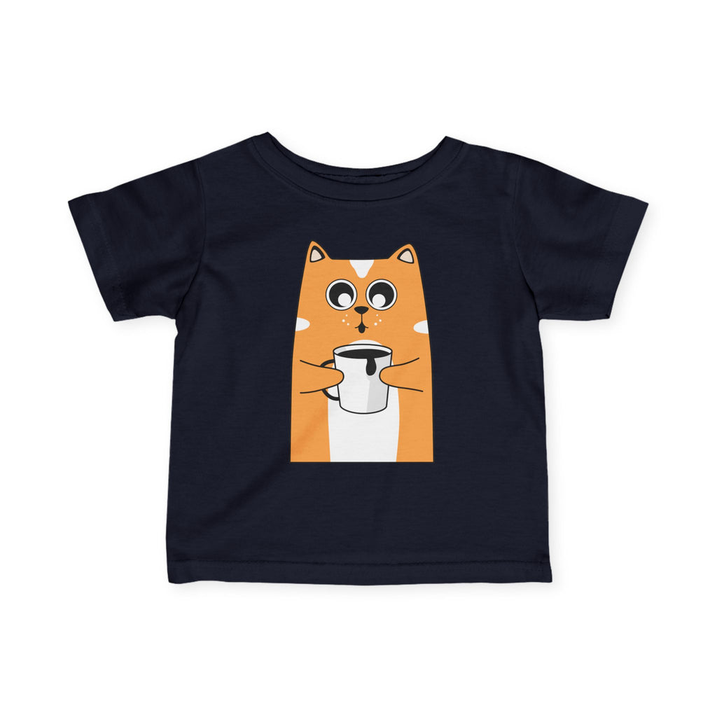 Cute Cat Graphic Infant Tee