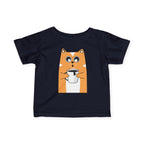 Cute Cat Graphic Infant Tee