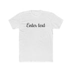 Crew Tee — Custom Script Text Design