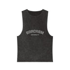 Sarcasm University Unisex Stonewash Tank Top