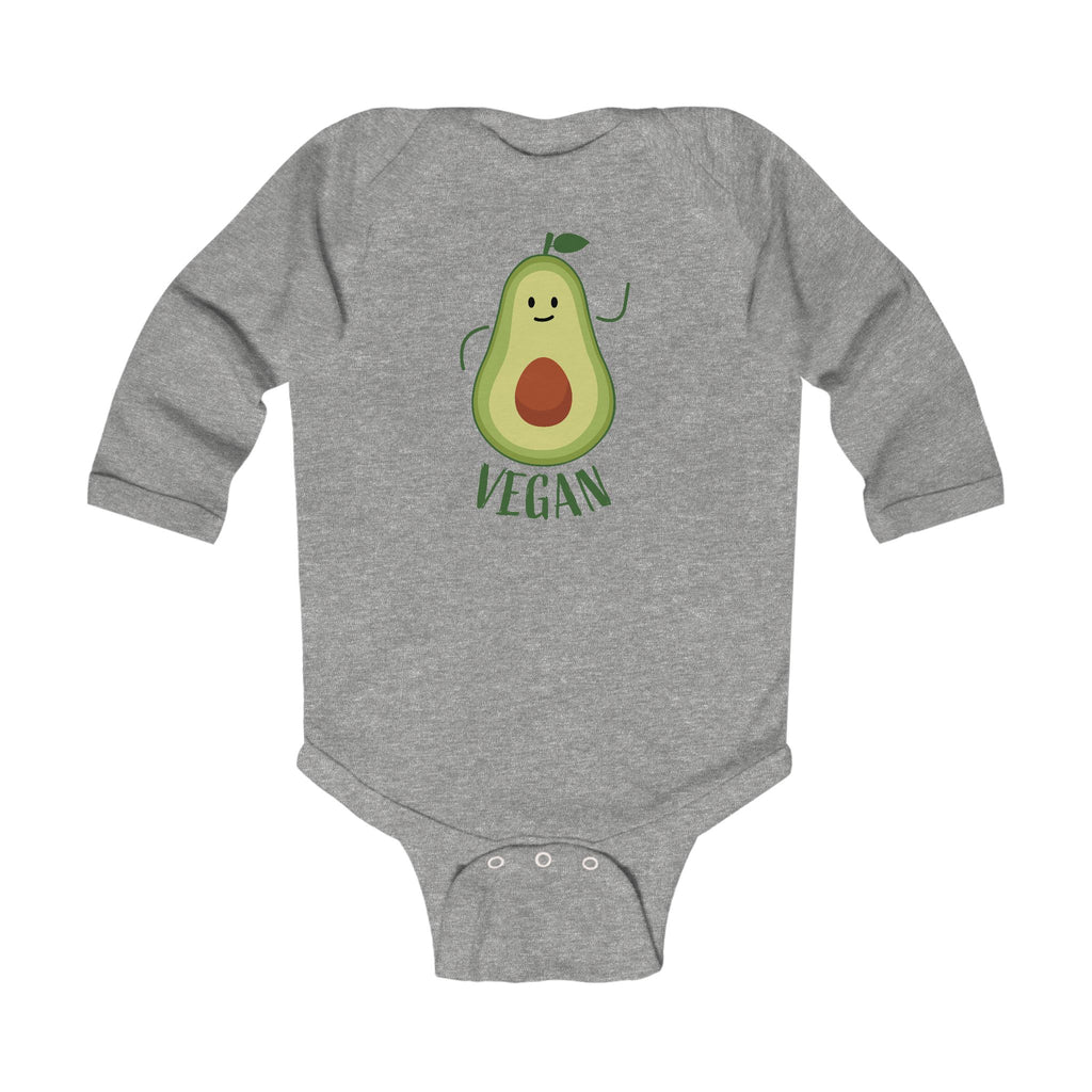 Cute Vegan Avocado Infant Bodysuit