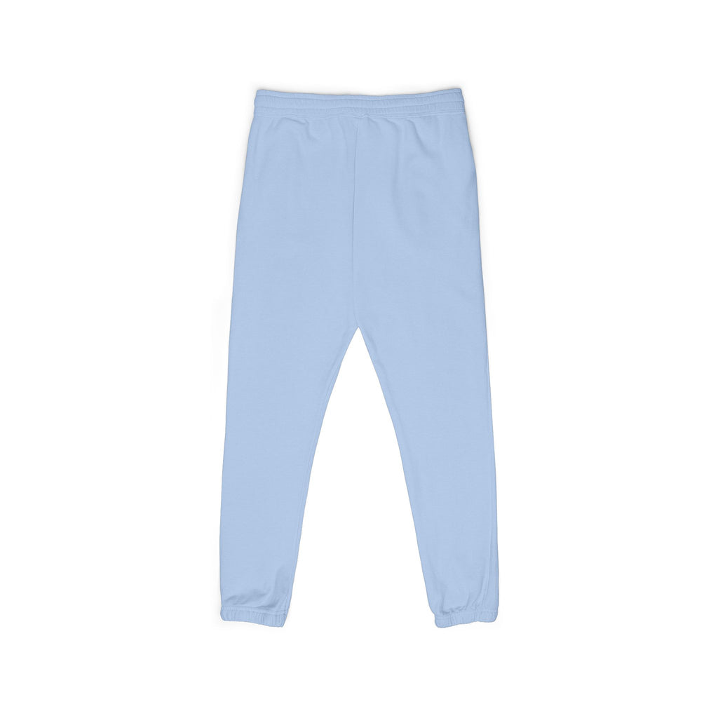 Eco-Friendly Garment-Dyed Fleece Sweatpants with Custom Design