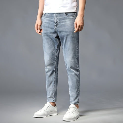 UrbanEase™ Small Feet Jeans Straight-Leg Pants Men