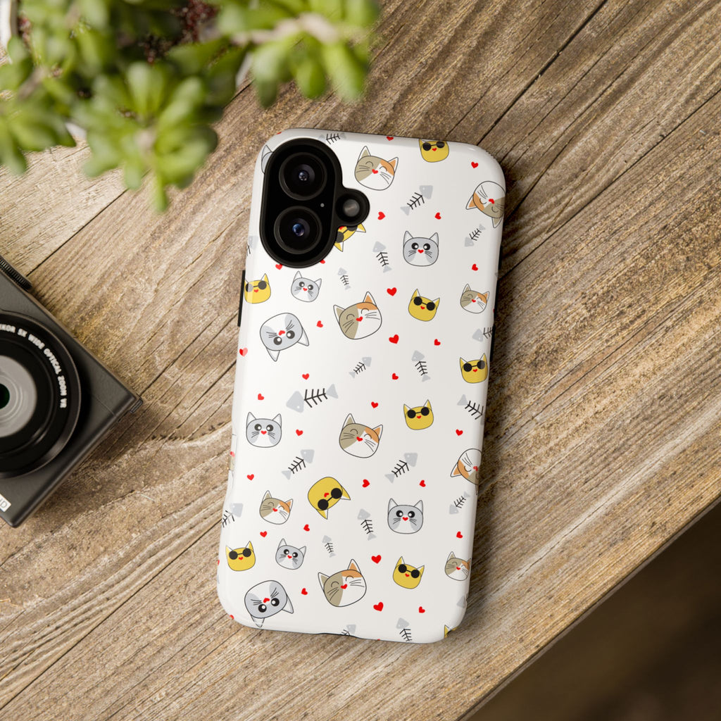 Cute Cat Patterns Phone Case