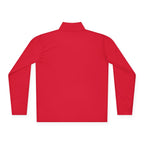 Cozy Unisex Quarter-Zip Pullover with Fun Design