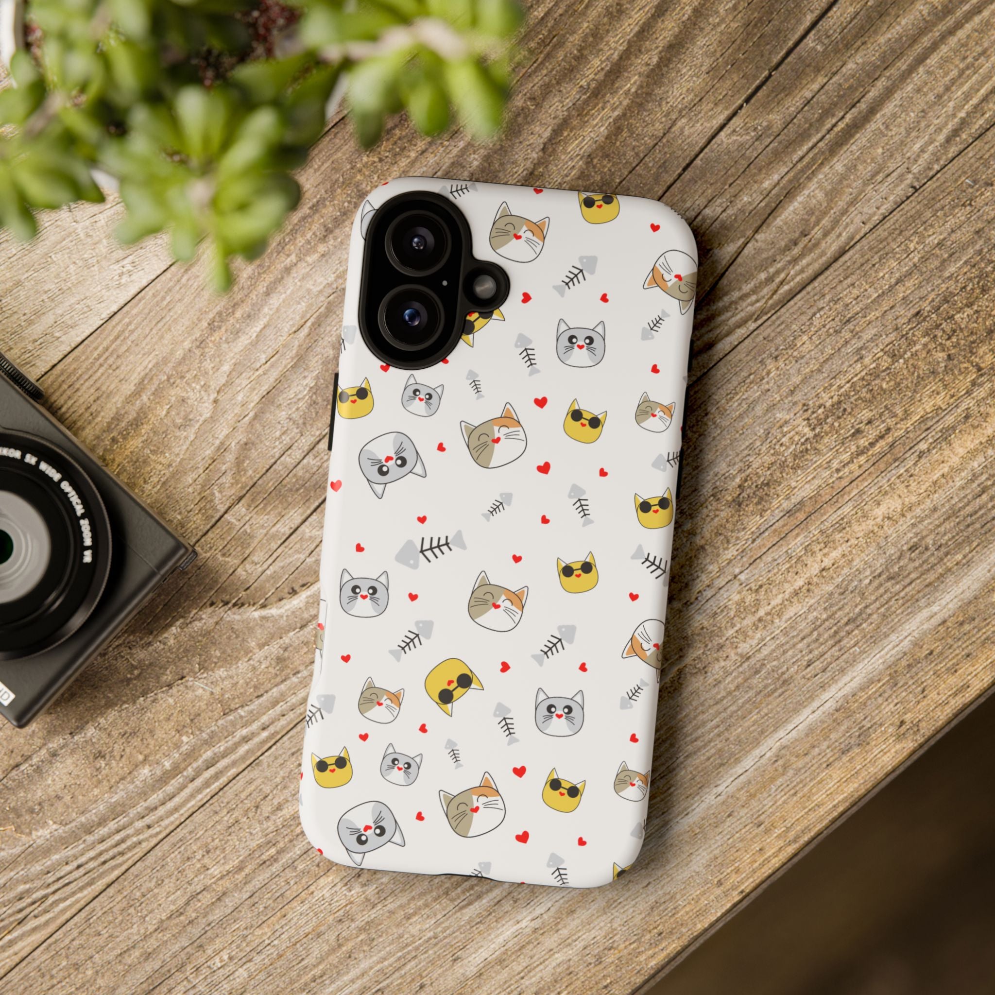 Cute Cat Patterns Phone Case