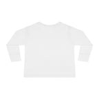 Toddler Long Sleeve Tee — Customizable "Enter text" Minimalist Baby Shirt