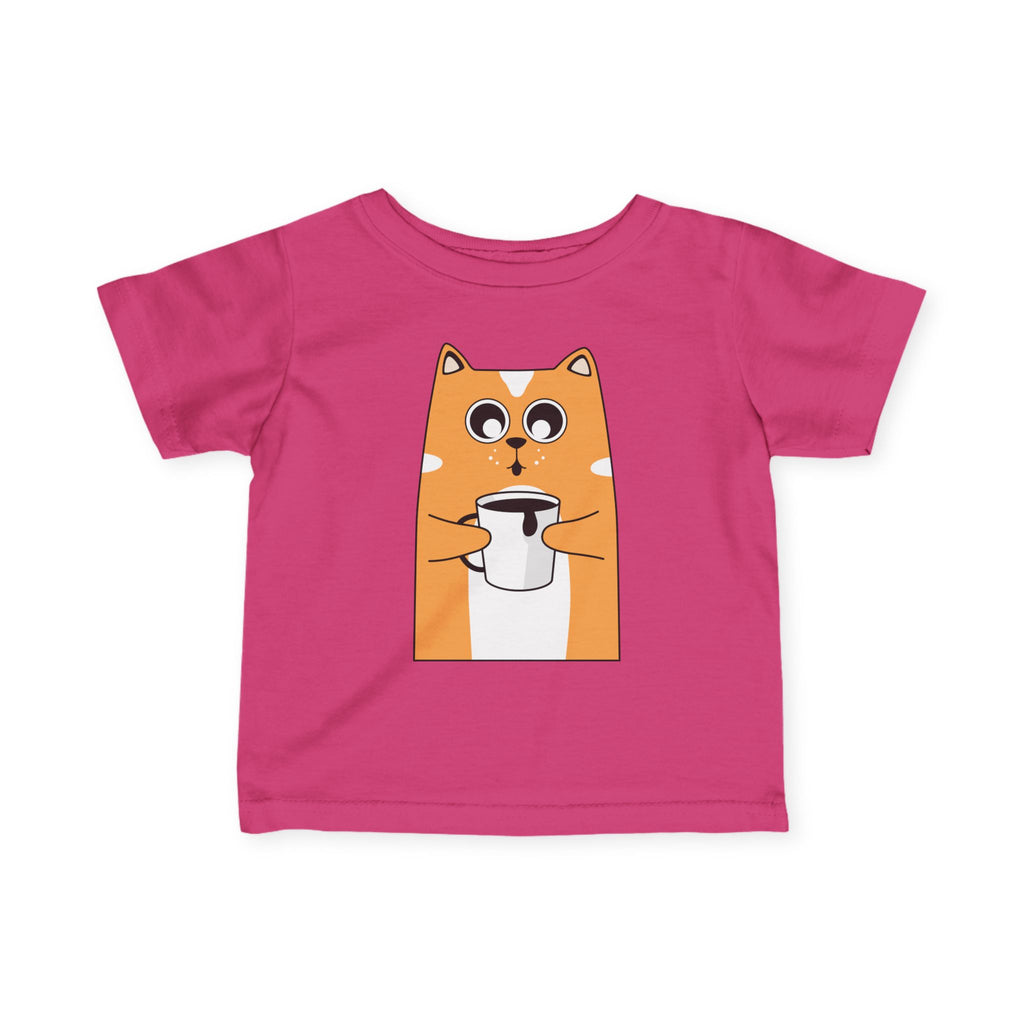 Cute Cat Graphic Infant Tee