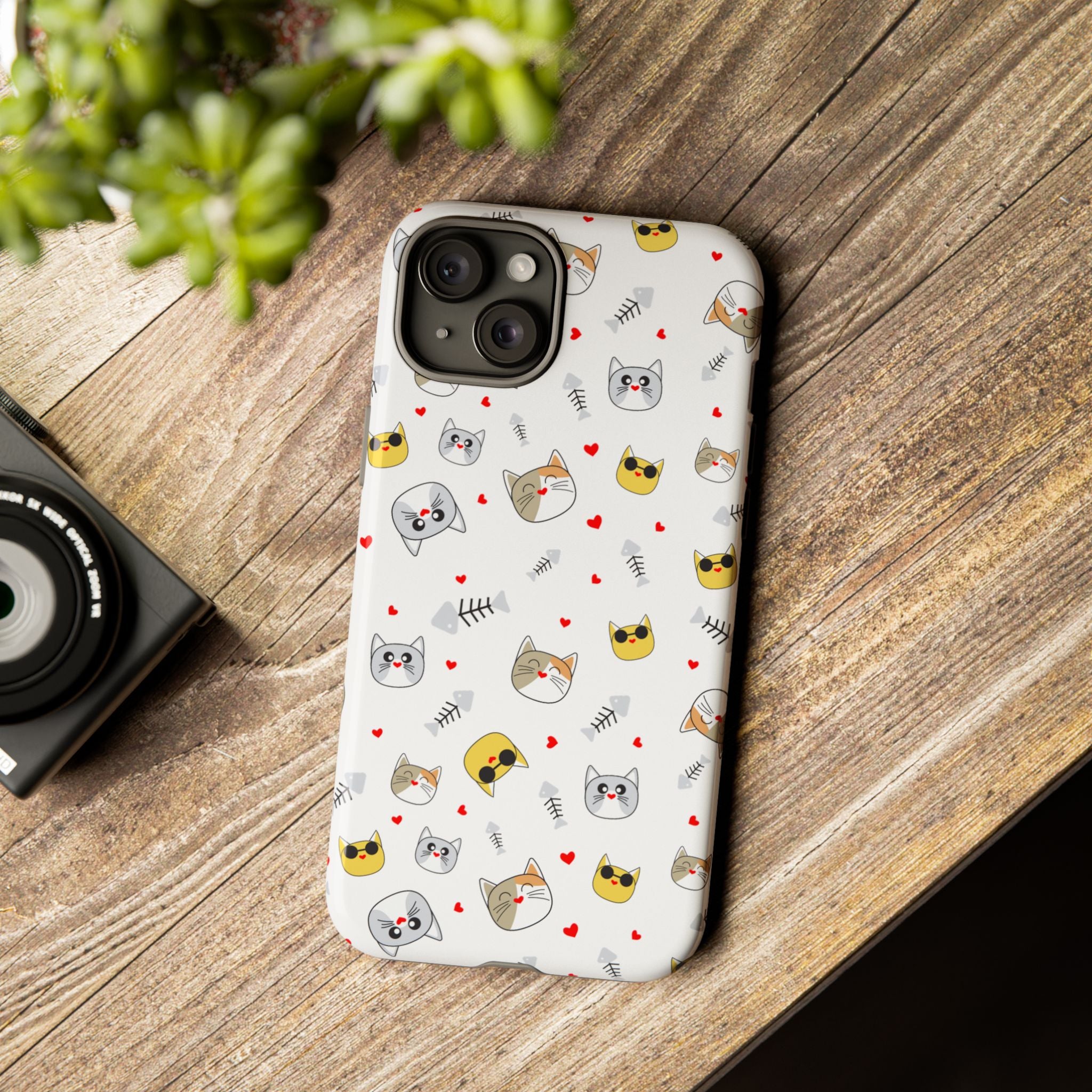 Cute Cat Patterns Phone Case
