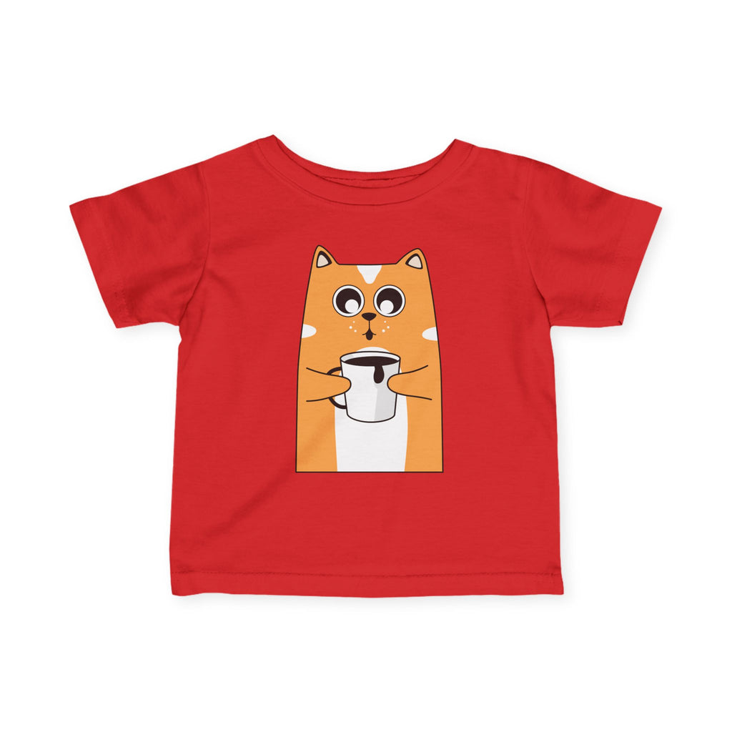 Cute Cat Graphic Infant Tee