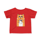 Cute Cat Graphic Infant Tee