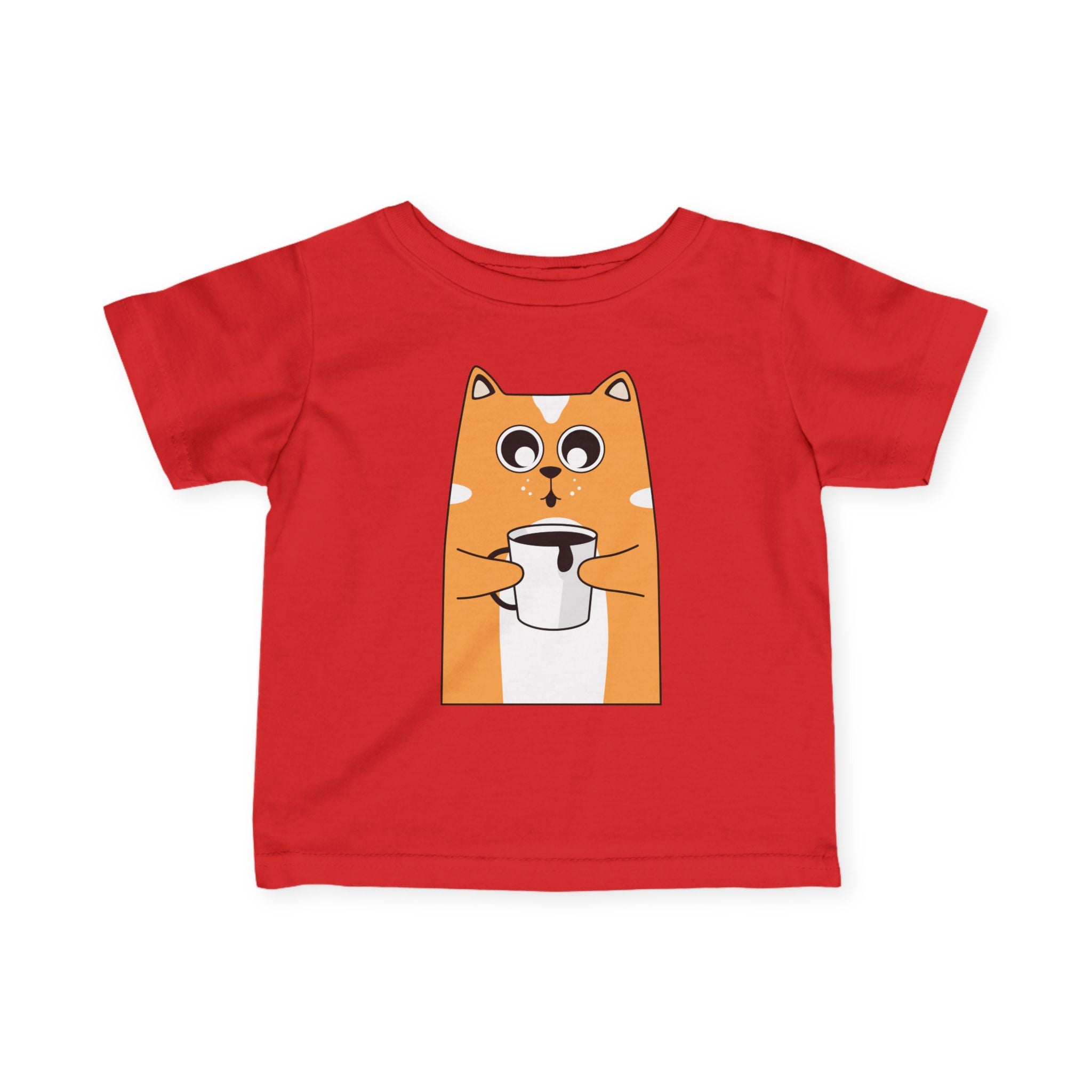 Cute Cat Graphic Infant Tee