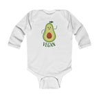 Cute Vegan Avocado Infant Bodysuit