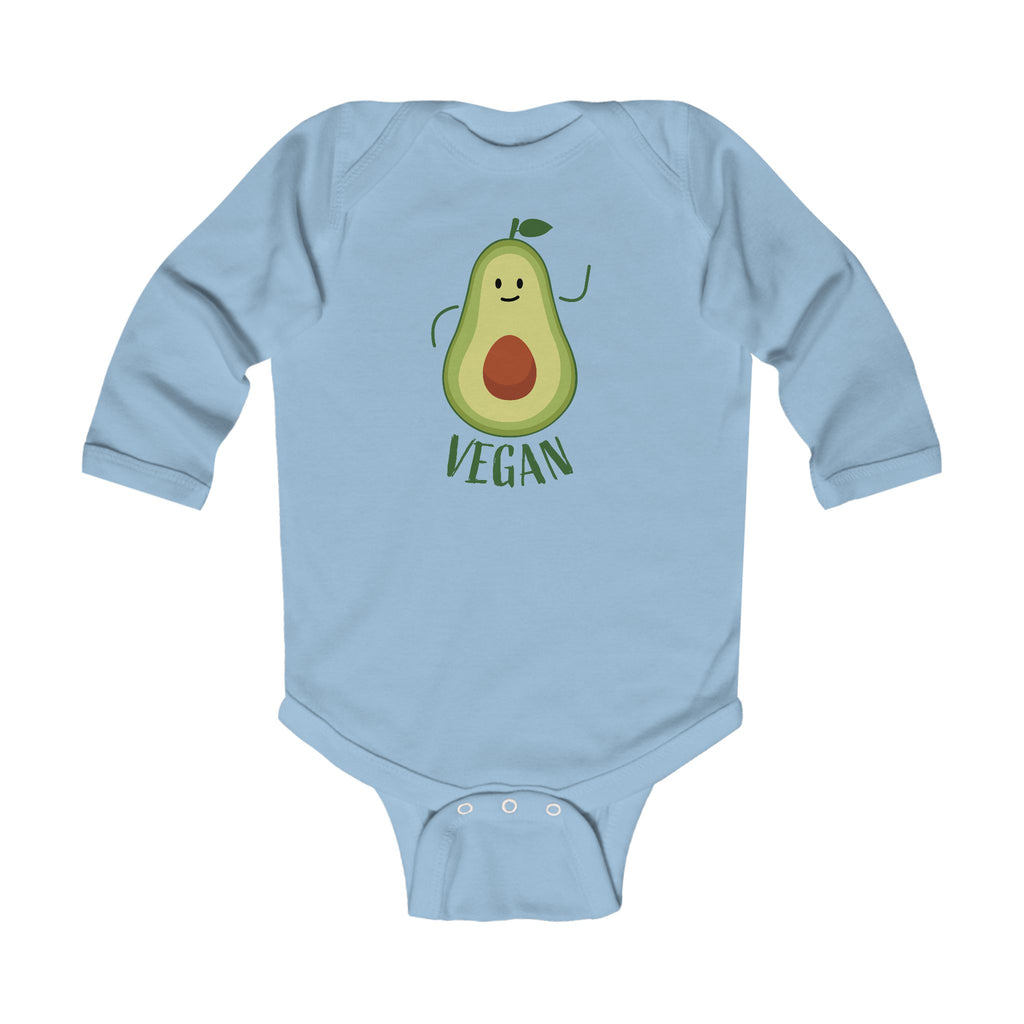 Cute Vegan Avocado Infant Bodysuit