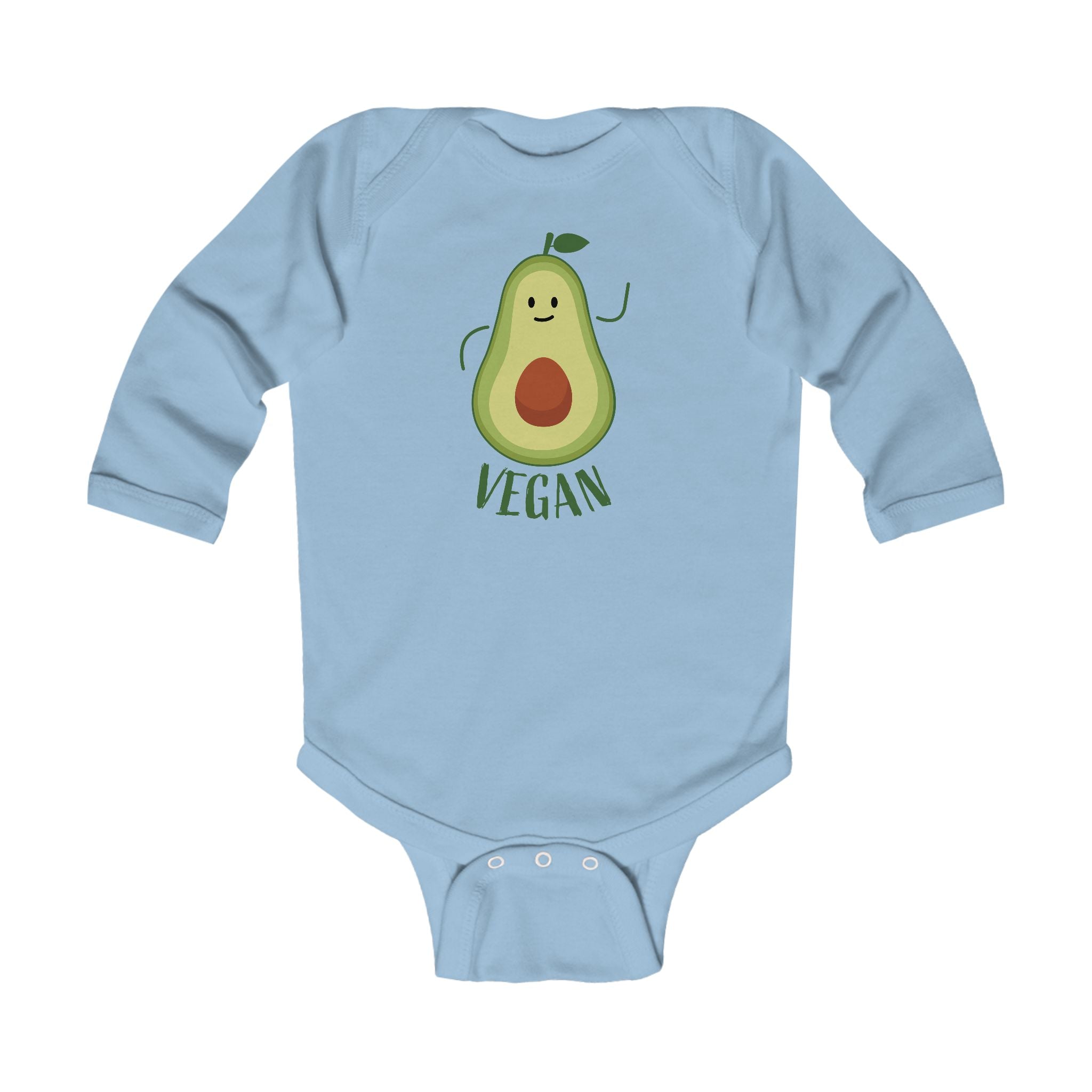 Cute Vegan Avocado Infant Bodysuit