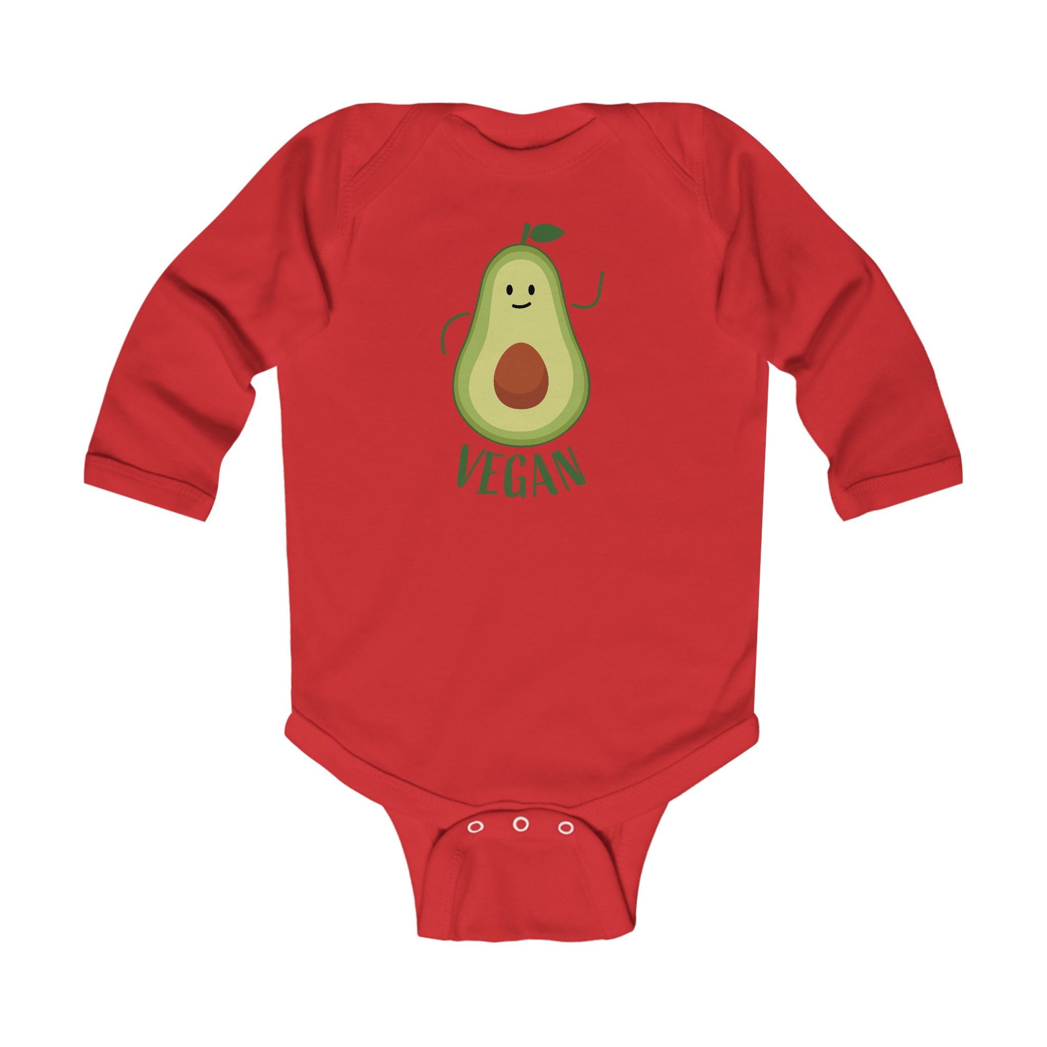 Cute Vegan Avocado Infant Bodysuit