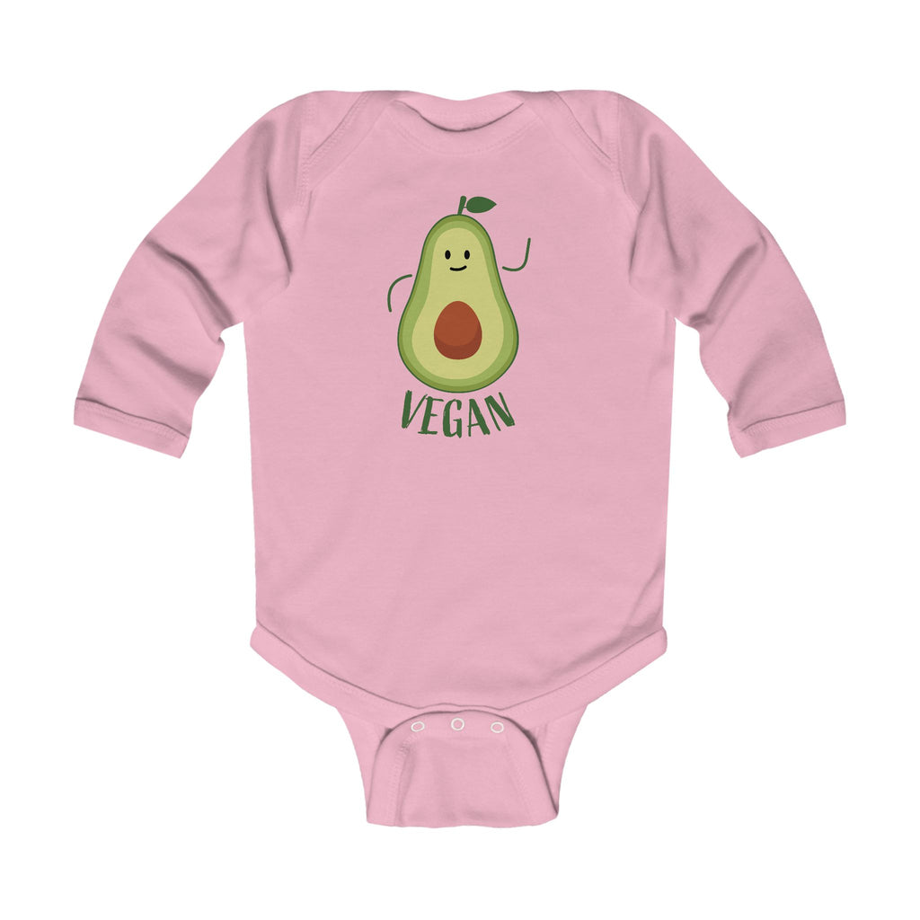 Cute Vegan Avocado Infant Bodysuit