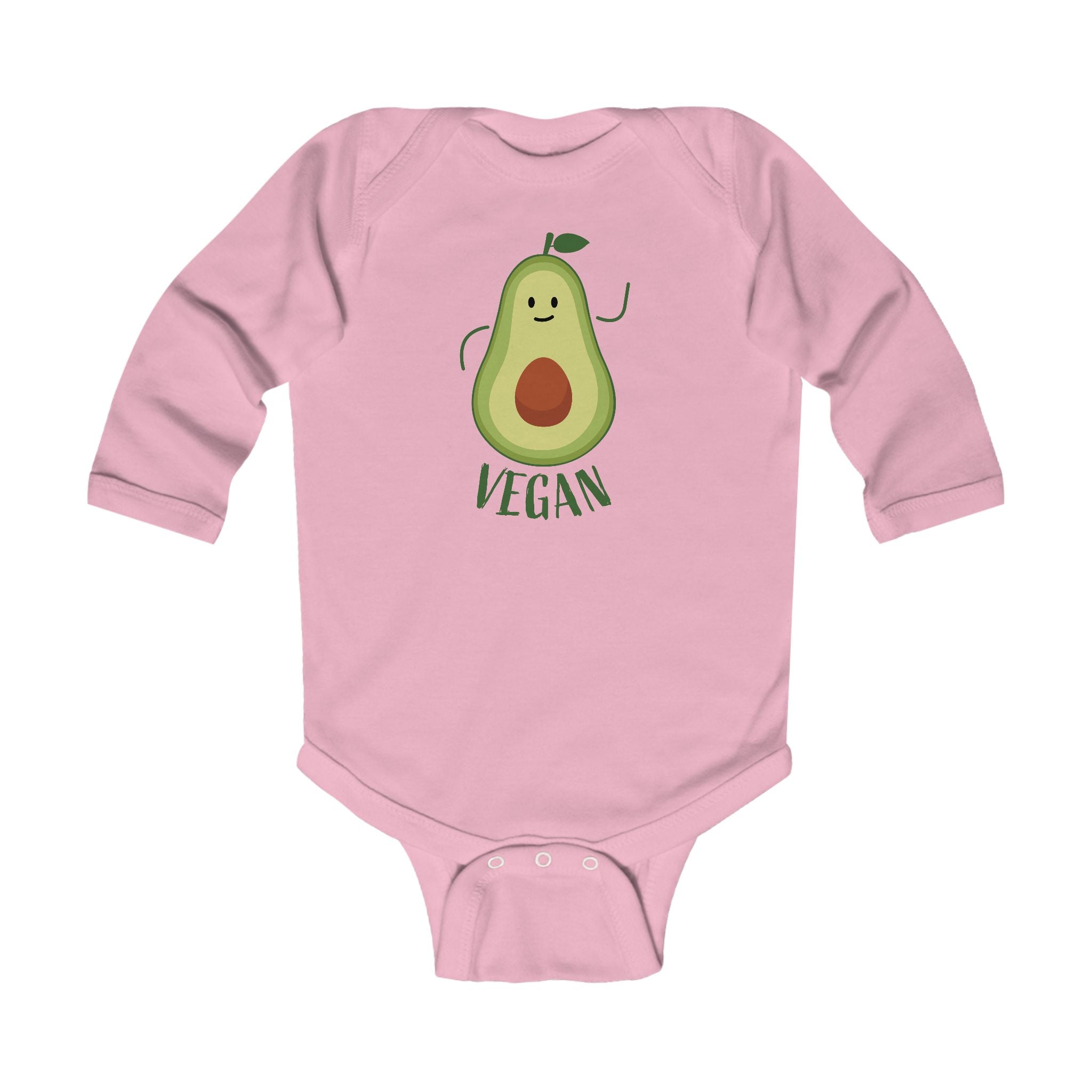 Cute Vegan Avocado Infant Bodysuit