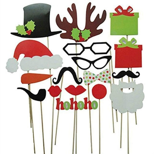 50PCs/Set Hot Sales Christmas Photo Booth