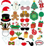 50PCs/Set Hot Sales Christmas Photo Booth