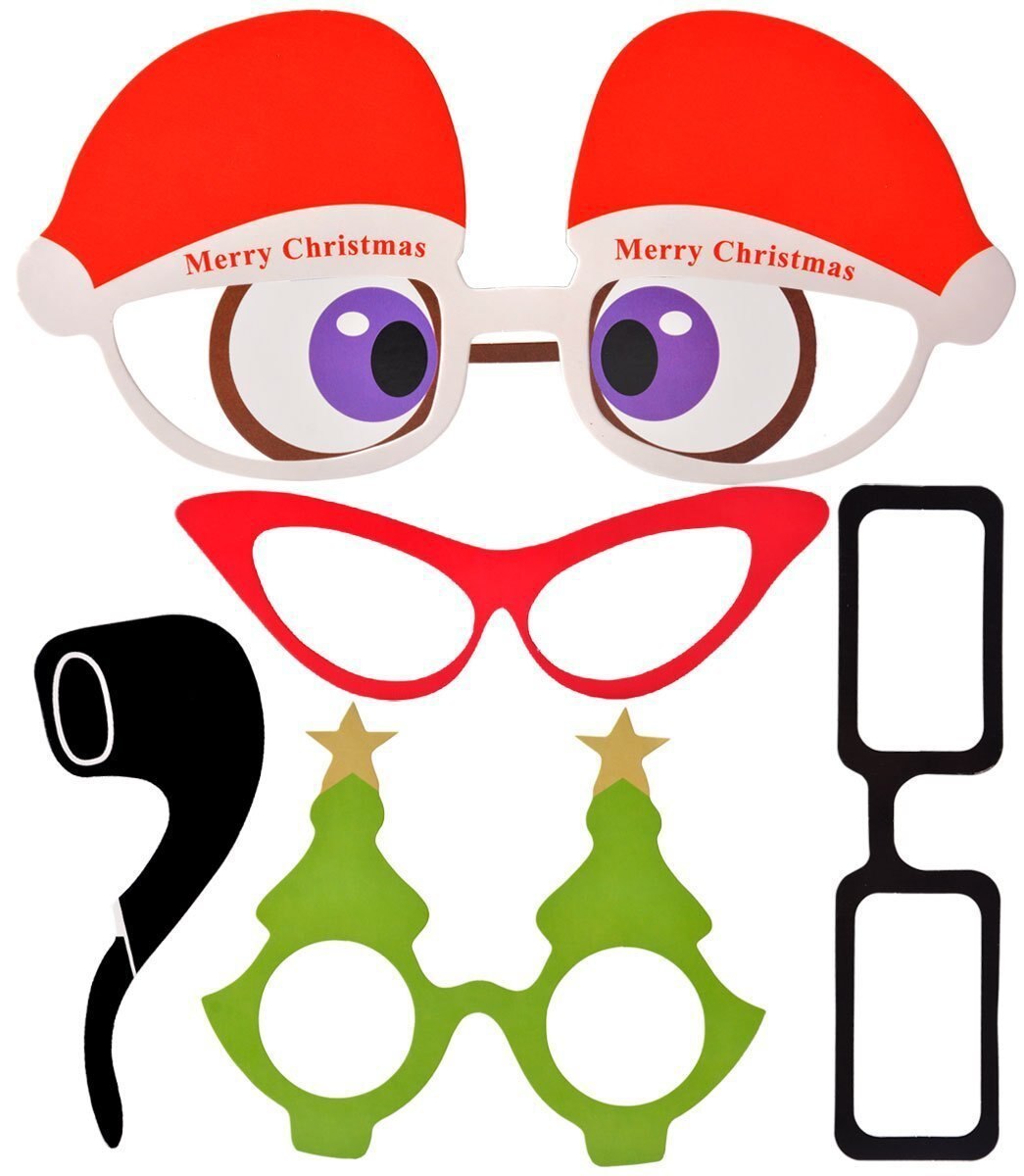 50PCs/Set Hot Sales Christmas Photo Booth