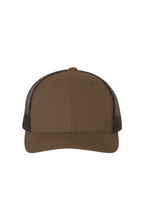 Black Mesh Retro Trucker Cap