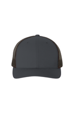 Black Mesh Retro Trucker Cap