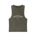 Sarcasm University Unisex Stonewash Tank Top