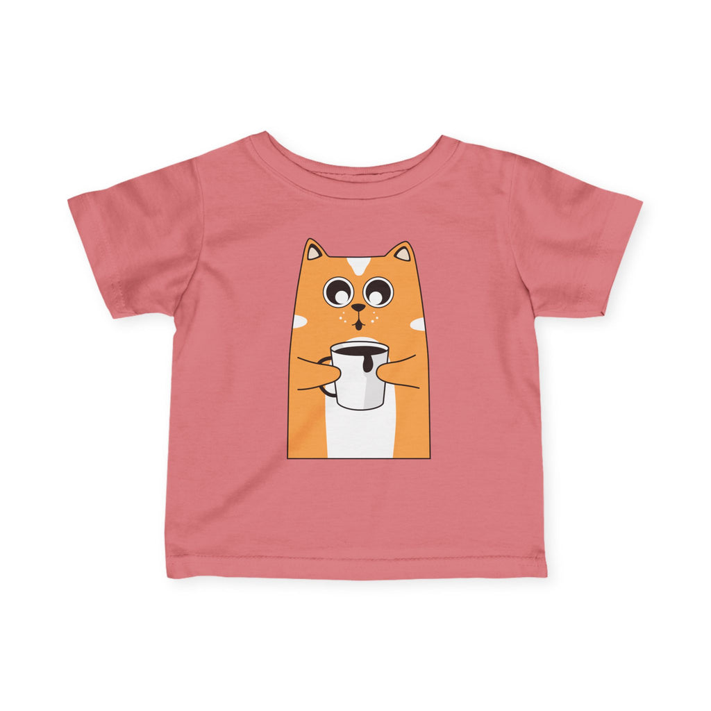 Cute Cat Graphic Infant Tee