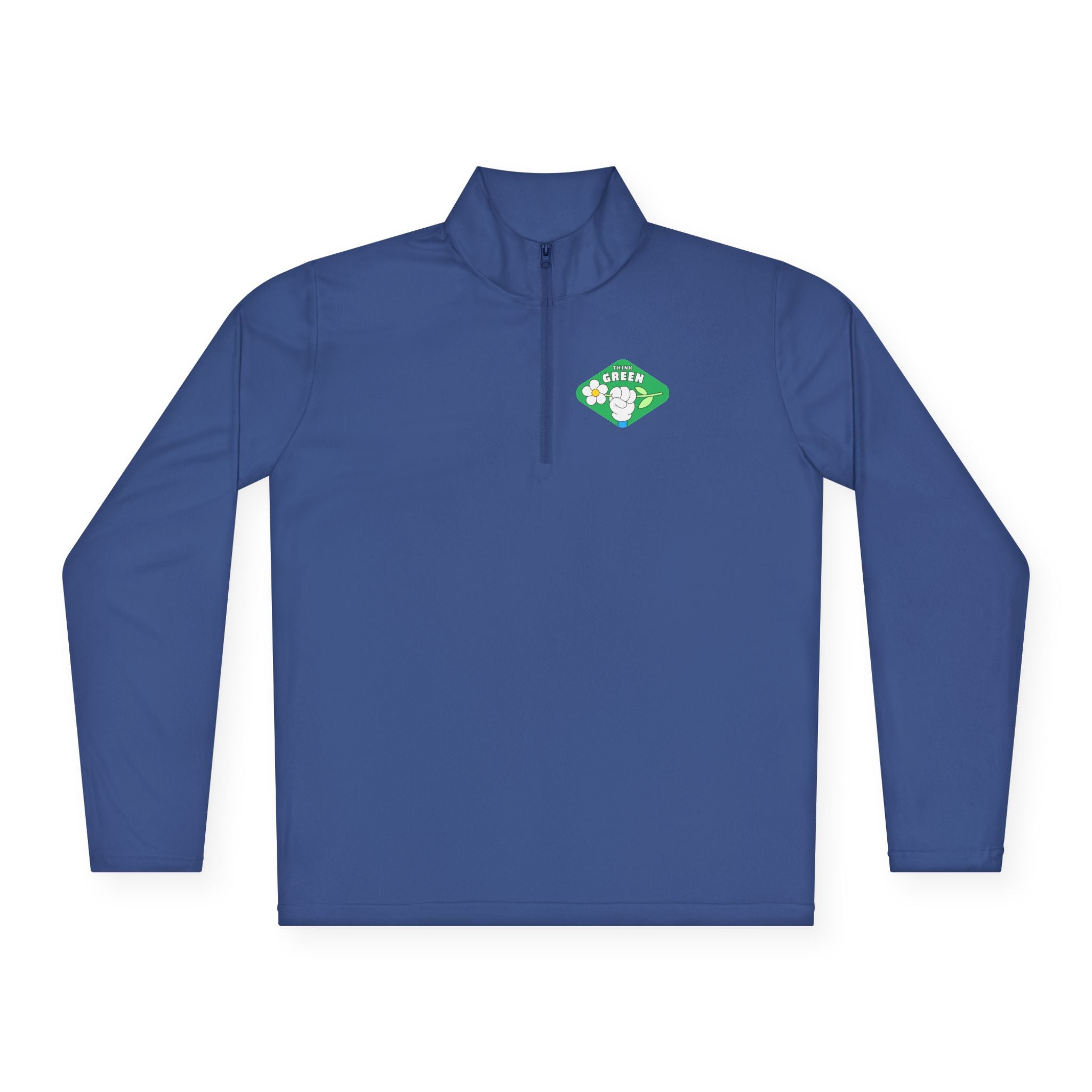 Cozy Unisex Quarter-Zip Pullover with Fun Design