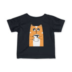 Cute Cat Graphic Infant Tee