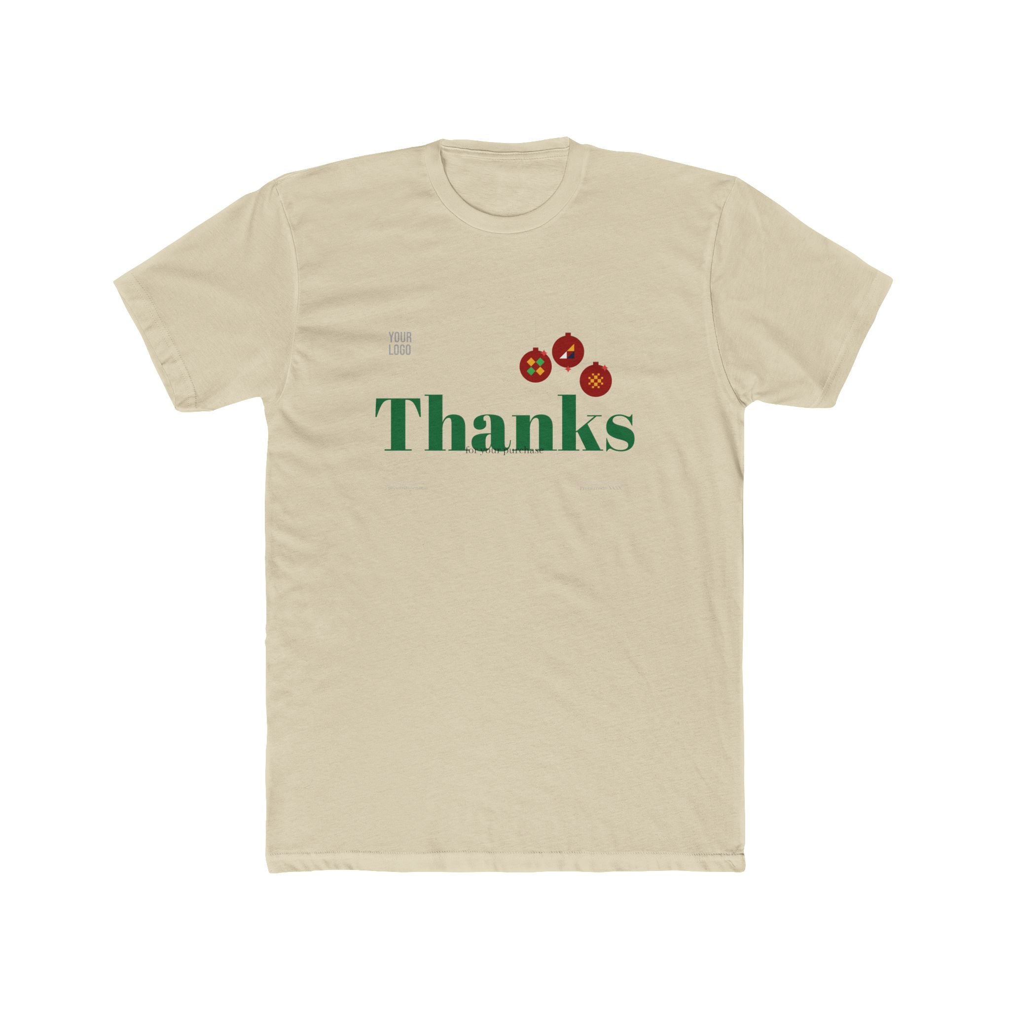 Unisex Cotton Crew Tee