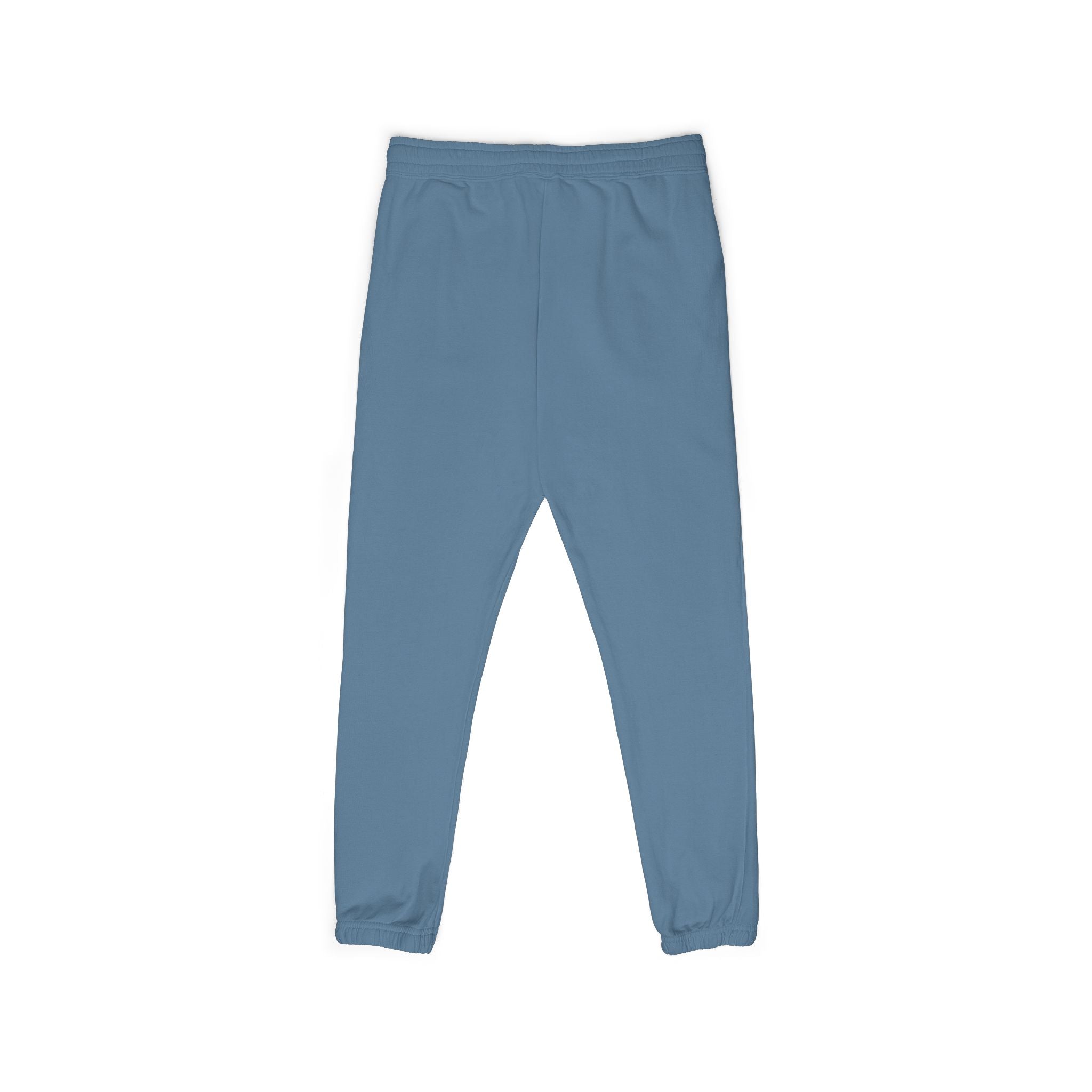 Eco-Friendly Garment-Dyed Fleece Sweatpants with Custom Design