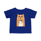 Cute Cat Graphic Infant Tee