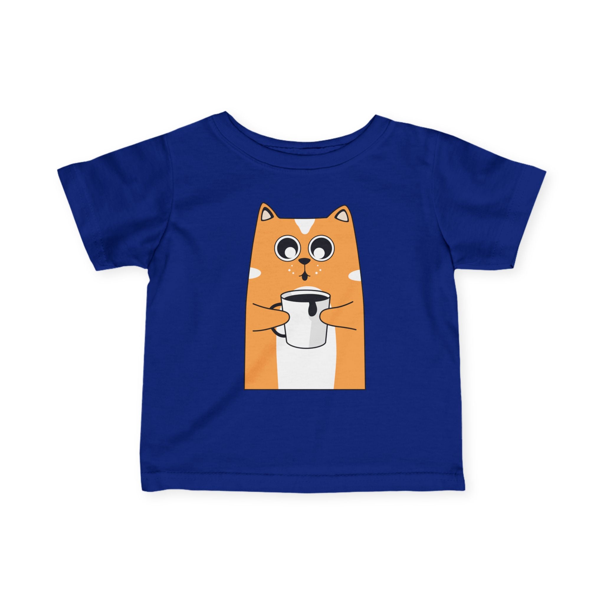 Cute Cat Graphic Infant Tee