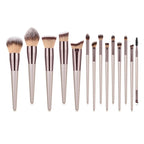 14pcs Fashionable Brushes Contour Blush Makeup Professional Foundation