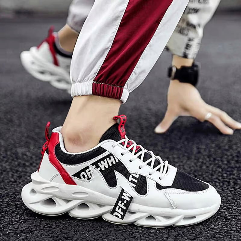 Chinese Style Shoe Sneakers For Men (Size-UK-6) (Color-WHITE)