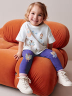 Summer Baby Kids Princess Cartoon Pattern T-shirt and Shorts Clothing