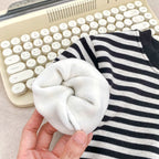 Spring and Autumn Baby Kids Boys Cartoon Pattern Striped Pullover and